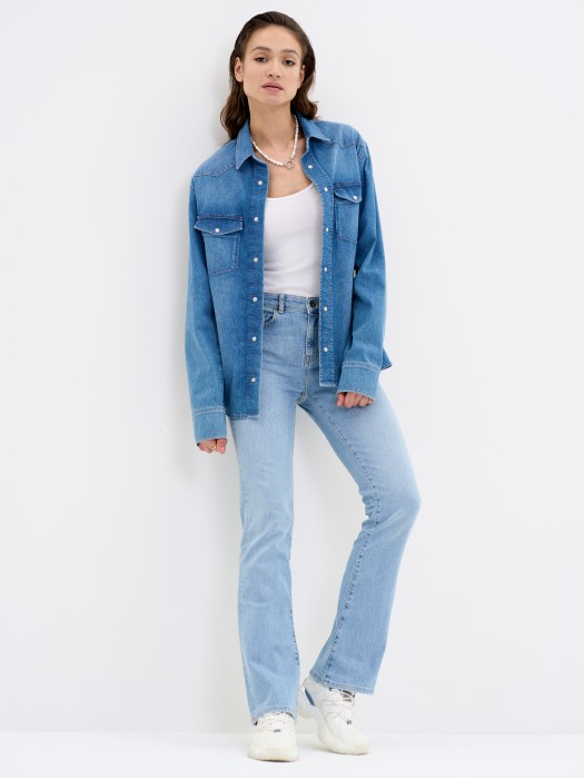 Dámske denimové nohavice ADELA BOOTCUT 286